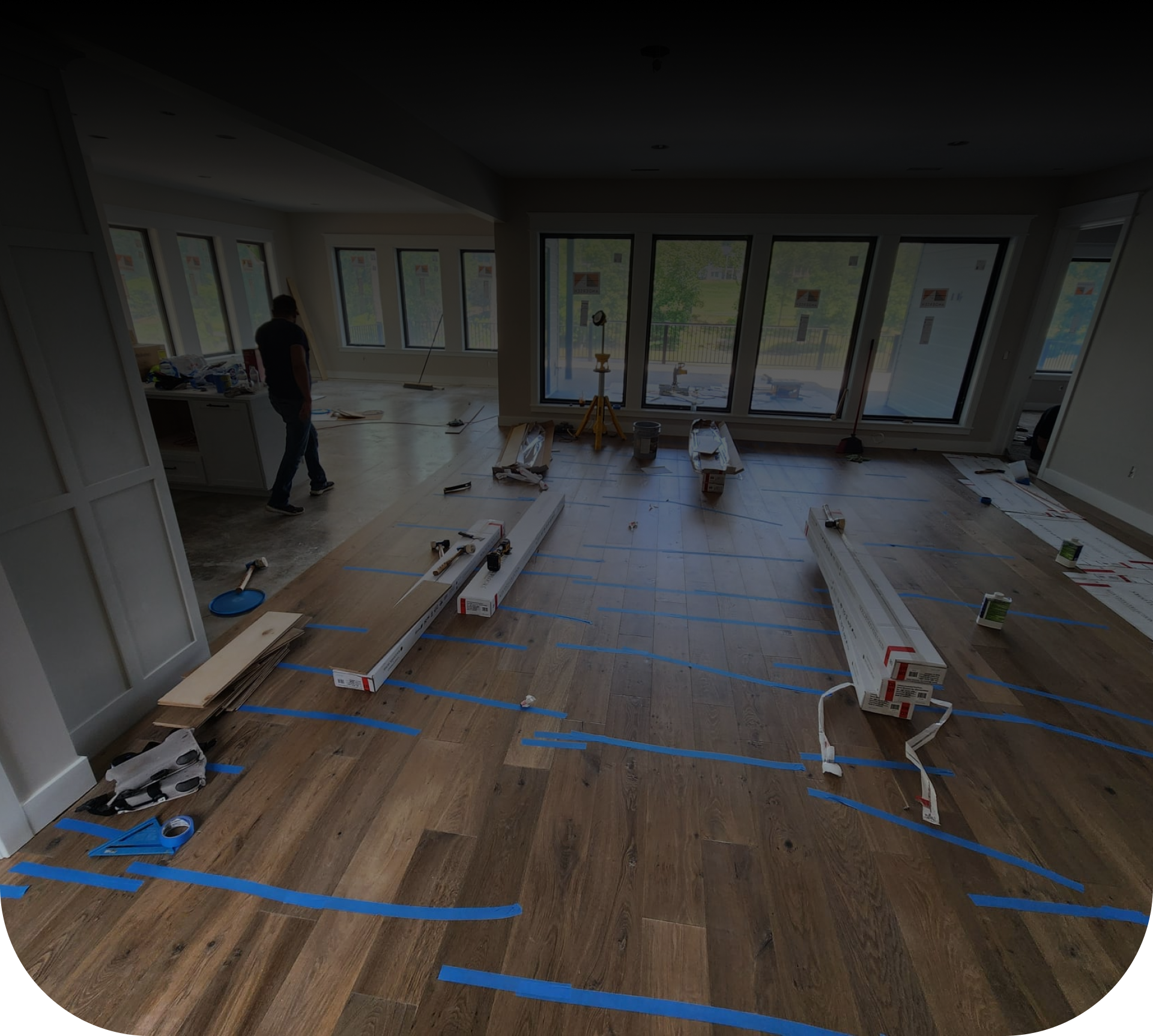 KC Hardwood LLC Logo