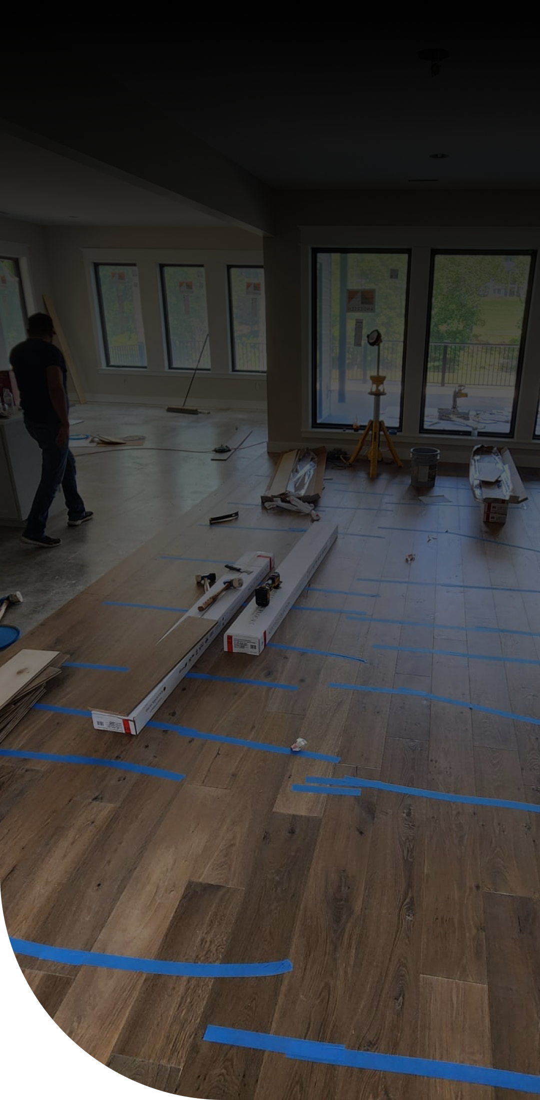 KC Hardwood LLC Logo