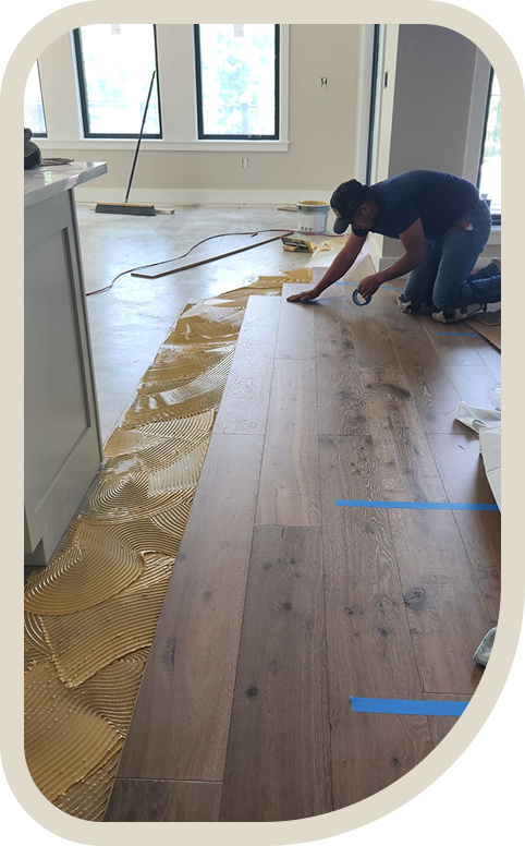 Quality flooring craftsmanship